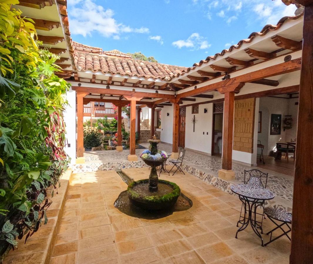 Hotel Boutique El Carmel ビージャ・デ・レイバ エクステリア 写真