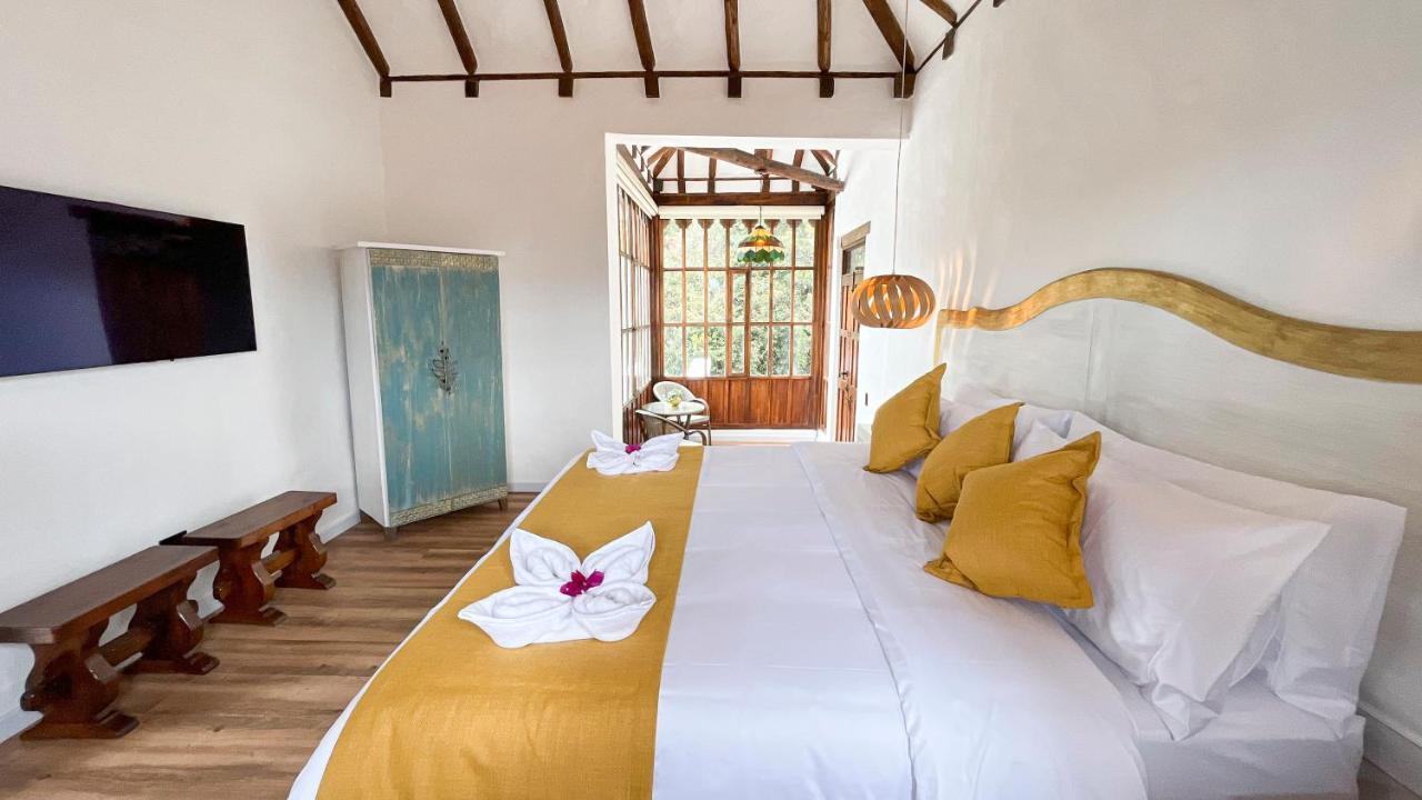 Hotel Boutique El Carmel ビージャ・デ・レイバ エクステリア 写真