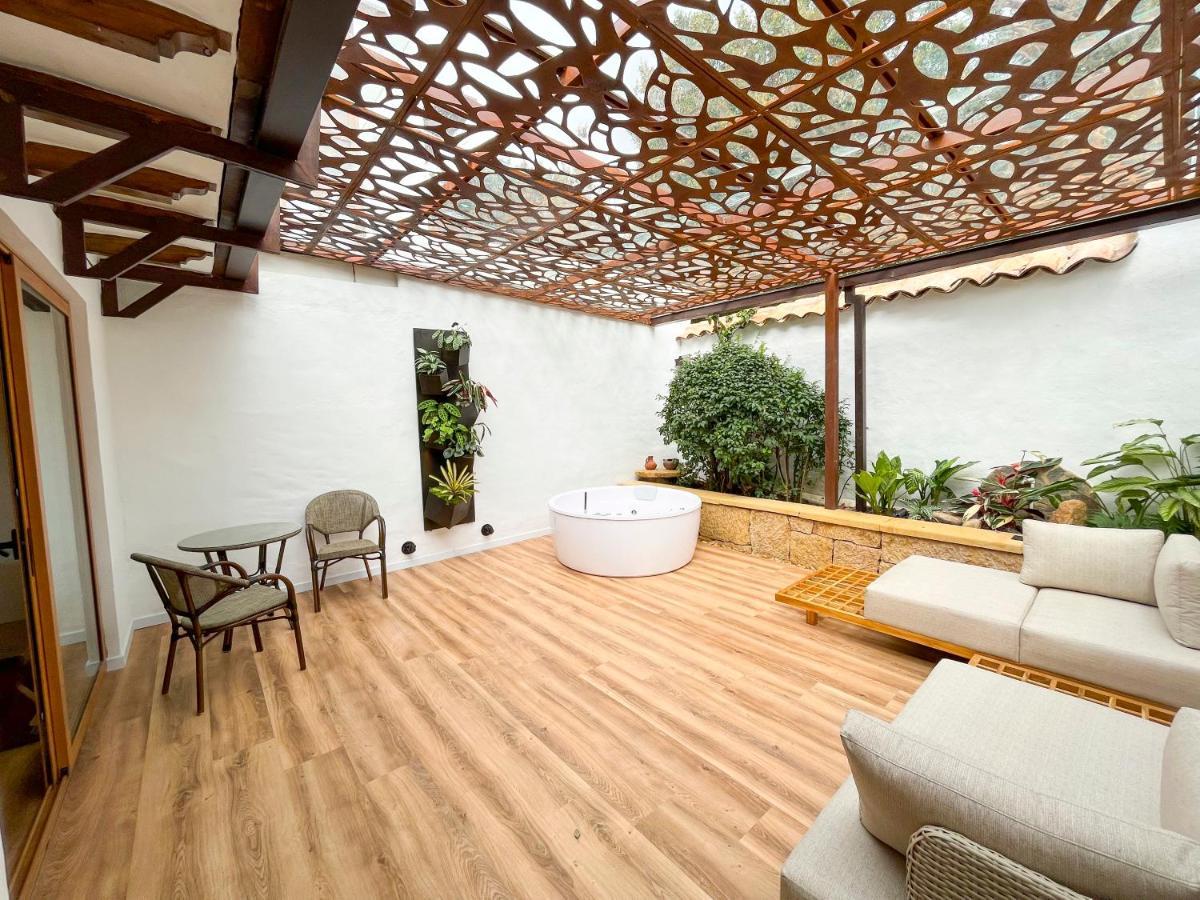 Hotel Boutique El Carmel ビージャ・デ・レイバ エクステリア 写真