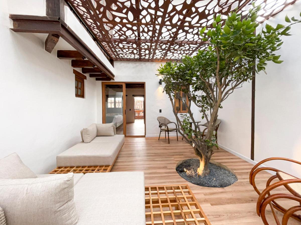 Hotel Boutique El Carmel ビージャ・デ・レイバ エクステリア 写真