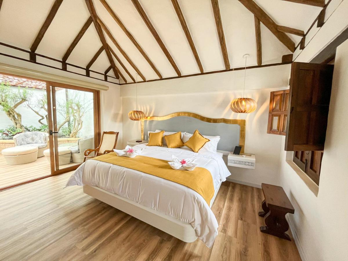 Hotel Boutique El Carmel ビージャ・デ・レイバ エクステリア 写真