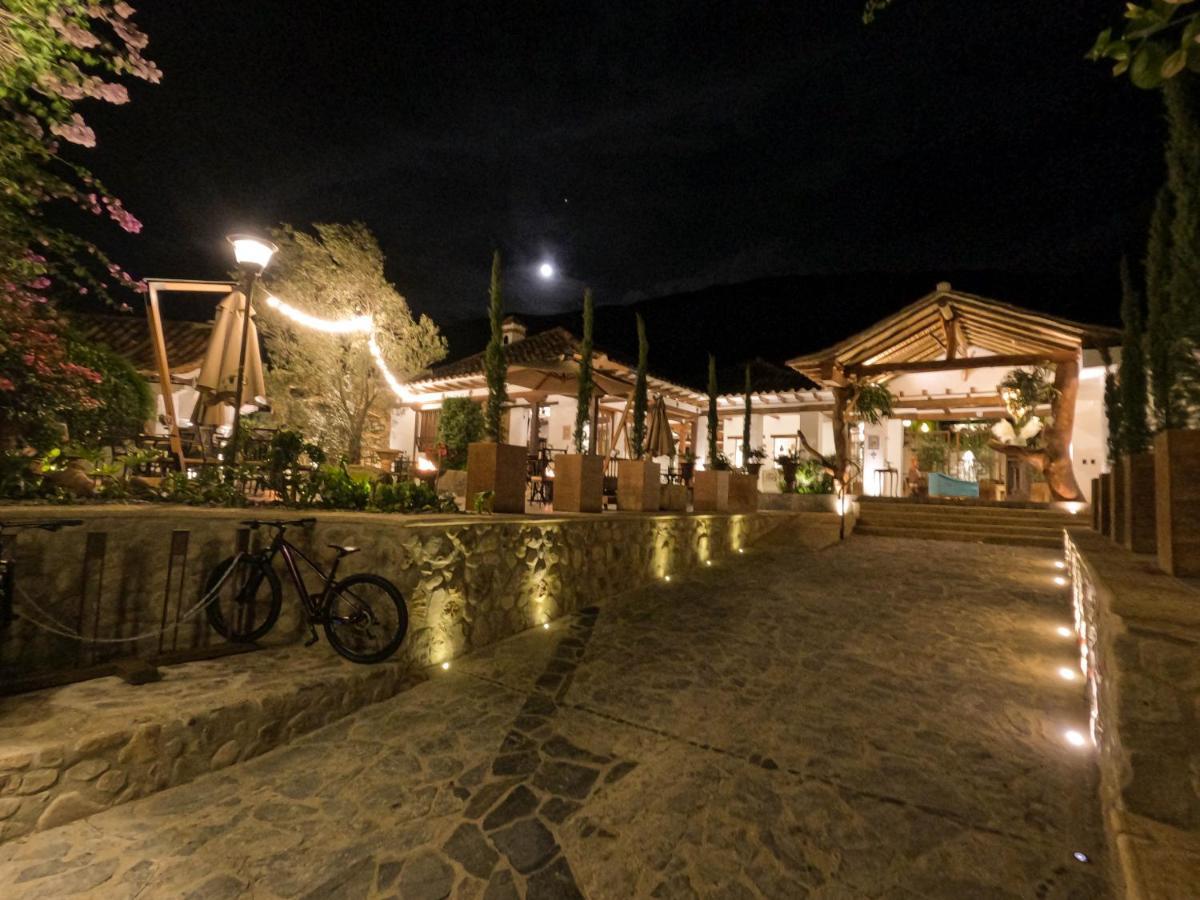 Hotel Boutique El Carmel ビージャ・デ・レイバ エクステリア 写真