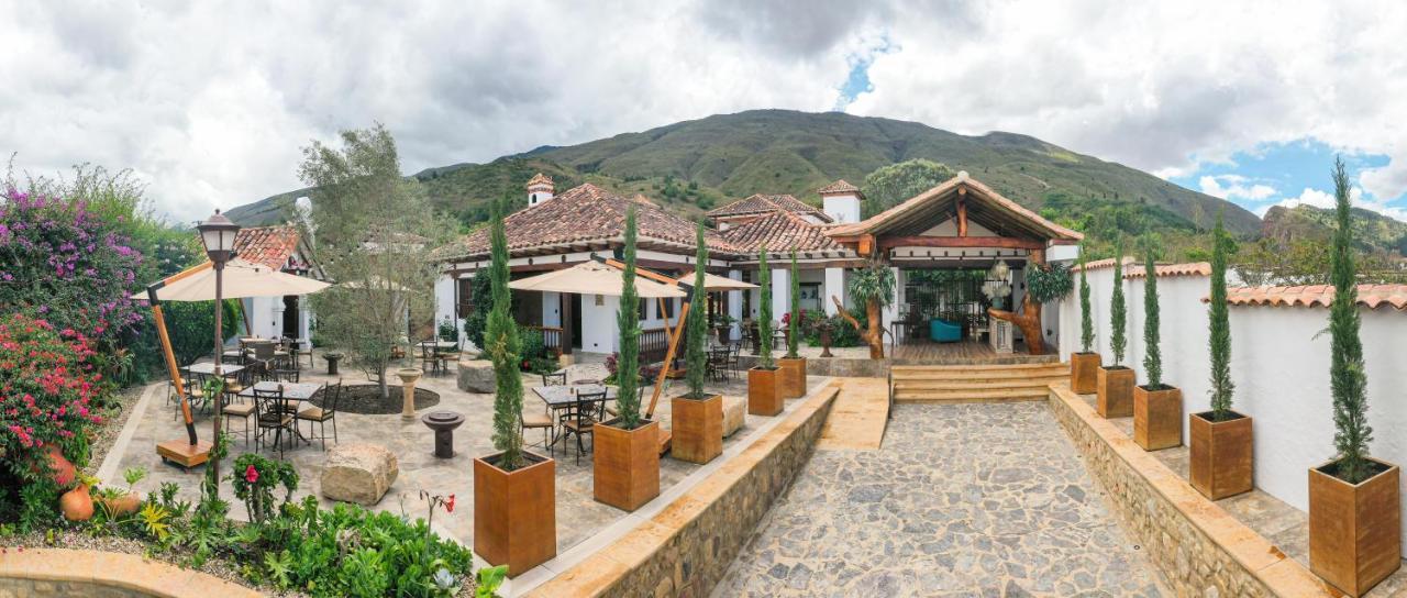 Hotel Boutique El Carmel ビージャ・デ・レイバ エクステリア 写真
